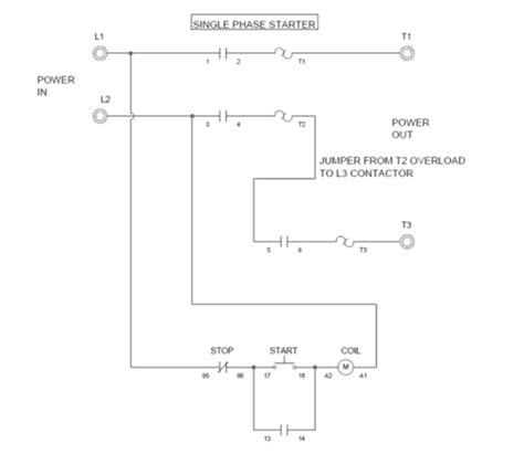 wiring diagram   single pole contactor wiring diagram  schematics