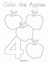 Color Apples Coloring Built California Usa sketch template