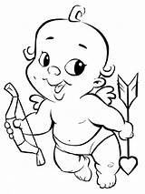 Cupid Eyed Flying sketch template