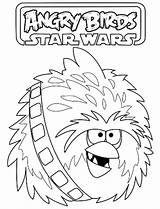 Angry Star Wars Coloring Pages Birds Bird sketch template