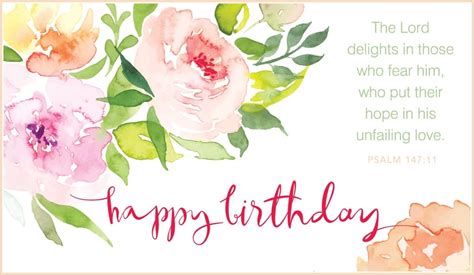 Free Psalm 147 11 Happy Birthday Ecard Email Free Personalized Care