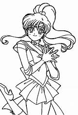 Sailor Moon Coloring Pages Jupiter Manga Kids Color Super Getdrawings Princess Choose Board Book sketch template