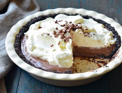 chocolate cream pie once upon a chef