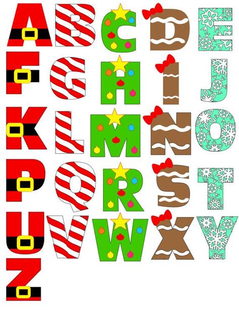 alphabet merry christmas letters printable printable word searches