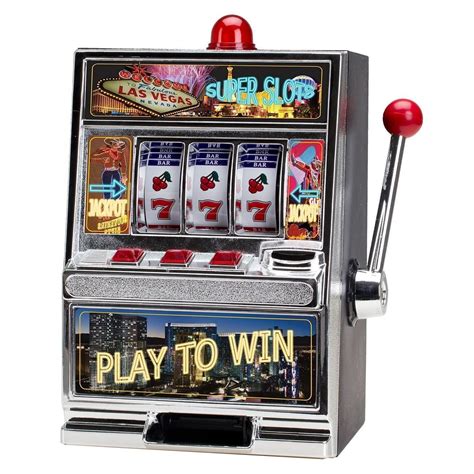 home slot machine las vegas style casino coin bank  winning light walmartcom