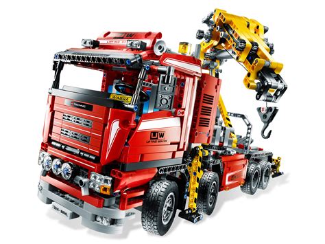 lego technic truck mit power schwenkkran