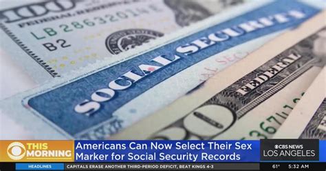 americans can now select their sex marker in social security records