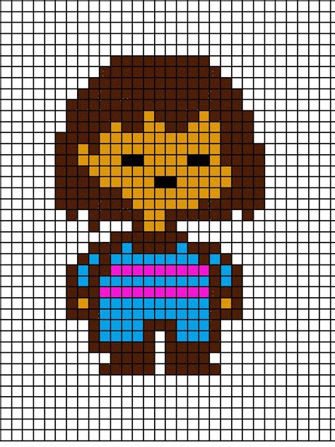 image result for undertale chara on a grid undertale