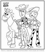 Woody Jessy Coloringpages sketch template
