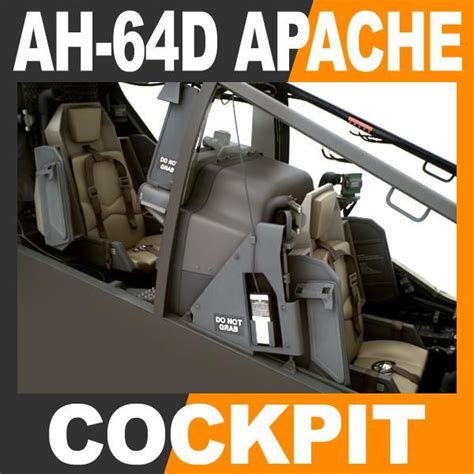 3d Model Boeing Ah 64d Apache Helicopter Cockpit 91430793
