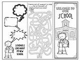 Counselor School Helping Student Students Choose Board Transition sketch template