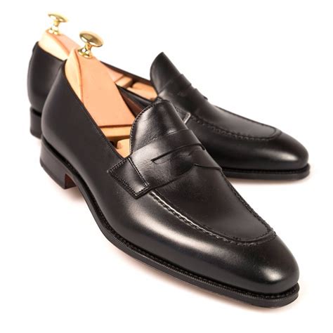 handmade men black shoes men leather shoes men dress loafer shoes
