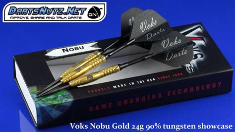 voks nobu gold  darts nutz logo darts bite