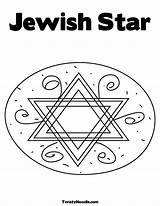 Jewish Star Drawing Coloring Pages Getdrawings sketch template
