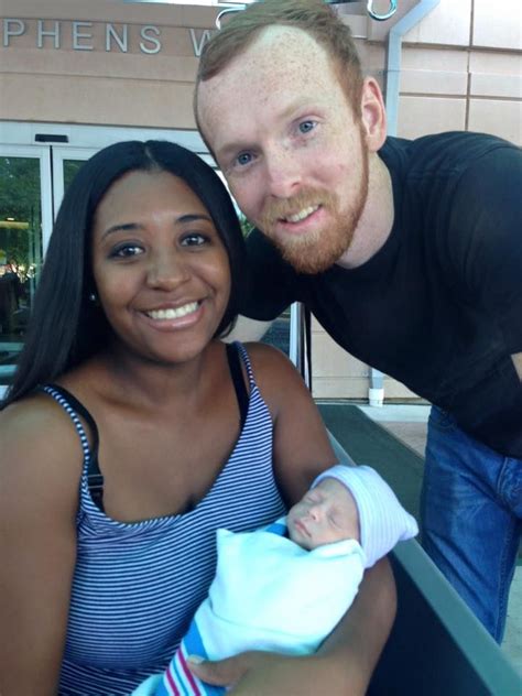 Gorgeous Interracial Couple Bringing Home Their Newborn