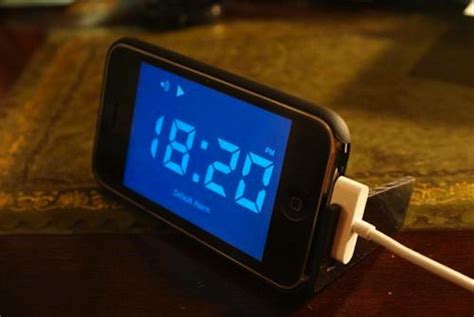 alarm clock   iphones real killer app cult  mac