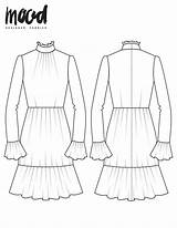 Sewing Dress Pattern Choose Board Yarrow Sewciety Mood Patterns sketch template