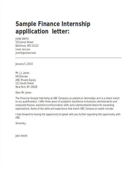 write  letter  internship request    write