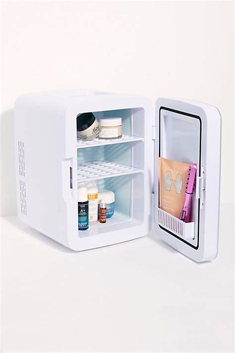beauty fridge  wellness products   people popsugar