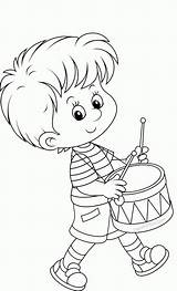 Coloring Pages School Little Boy Back Boys Sarahtitus Blue Baby Printable Print Color Kids раскраски Child Drummer Bigstock Ready Girl sketch template