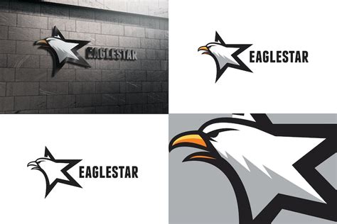 eagle star logo graphic templates envato elements