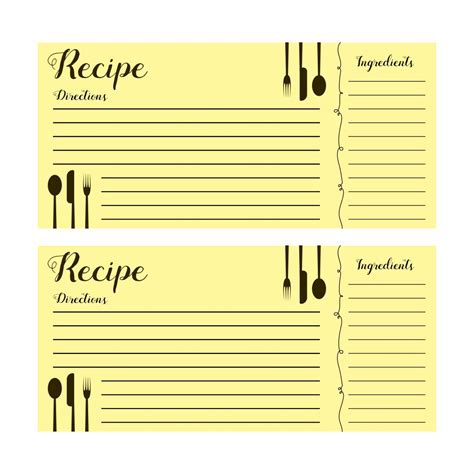 images   printable vintage recipe cards  printable recipe cards