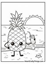 Pineapple Pinapple Fruit Pineapples Iheartcraftythings sketch template