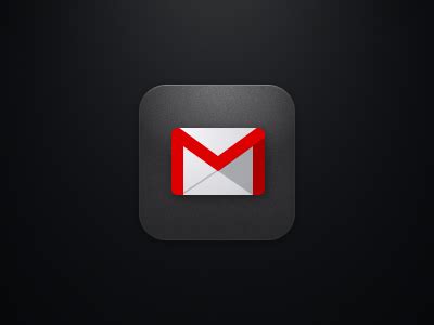 ios gmail icon  chanpory rith dribbble