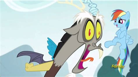 Discord And Rainbow Dash Laughing Youtube