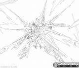 Gundam Freedom Strike Wip Deviantart Wallpaper sketch template