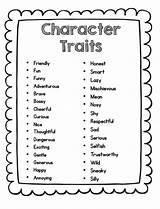 Teaching Character Traits Analysis Grade Kids Reading First Primary List Worksheets Trait Elementary Student Characters Snippetsbysarah Words Activities Grades Books sketch template