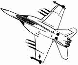 18 Coloring Pages Hornet Super Drawing Avion Chasse Coloriage Sketch Getcolorings Kids Fighter Aircraft Military Getdrawings Template Printable sketch template