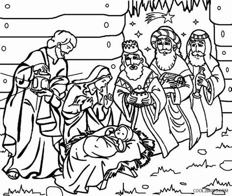 nativity scene coloring page  images nativity coloring pages