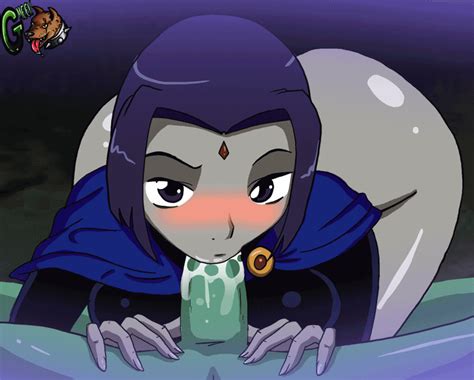 raven is actually a great cocksucker with awesome ass teen titans hentai