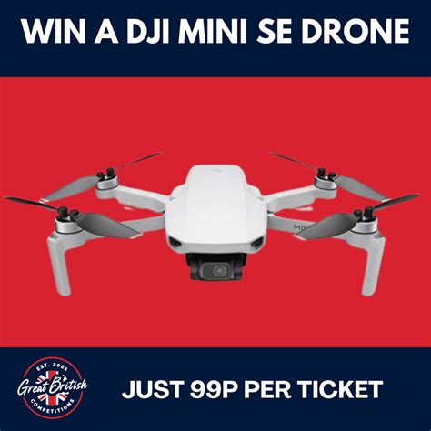dji mini se drone  great british competitions