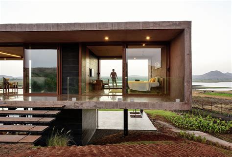 contemporary concrete house