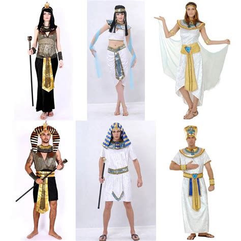reneecho pharaoh man costume cleopatra women fancy dress nefertiti