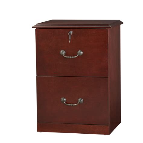 homes  gardens  drawer cherry vertical file cabinet