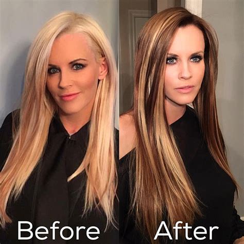 Jenny Mccarthy Is Now A Brunette And Takes Us Back To Early 00s With