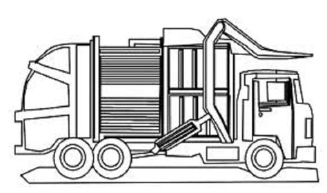 garbage truck coloring pages printable truck coloring pages coloring