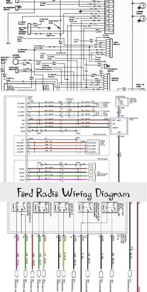 ford explorer radio wiring diagram collection wiring collection