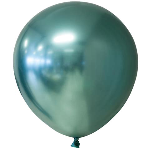 latex groene chrome ballonnen partycornernl