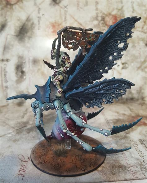 wrythhold painting  daemons  chaos plague drones