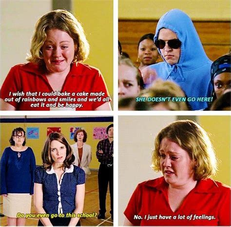 She Doesn T Even Go Here Mean Girls Mean Girl Quotes Funny Movies