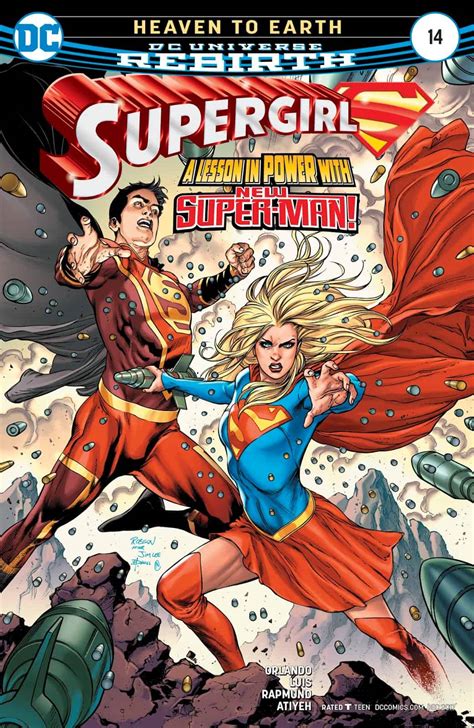 heaven  earth supergirl  comic review comic