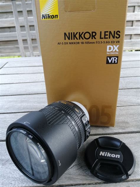 Nikon Nikkor Af S Dx 18 105mm F3 5 5 6g Ed Vr 416856552 ᐈ Köp På Tradera
