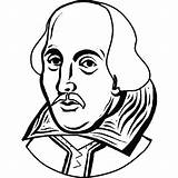 Shakespeare William Coloring Pages Portrait Colouring Choose Board Printables Printable Getcolorings sketch template