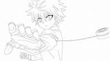 Killua Gon Pages Lineart sketch template