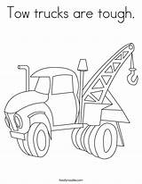 Coloring Tow Tough Trucks Truck Built California Usa Twistynoodle sketch template