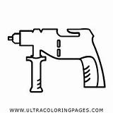 Coloring Pages Drill Construction sketch template